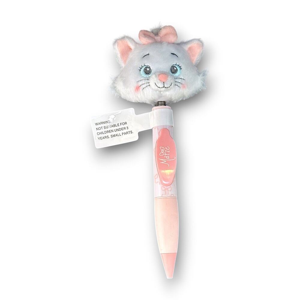 2026 Disney Parks Marie Cat The Aristocats Plush Pen New Souvenir Collectible